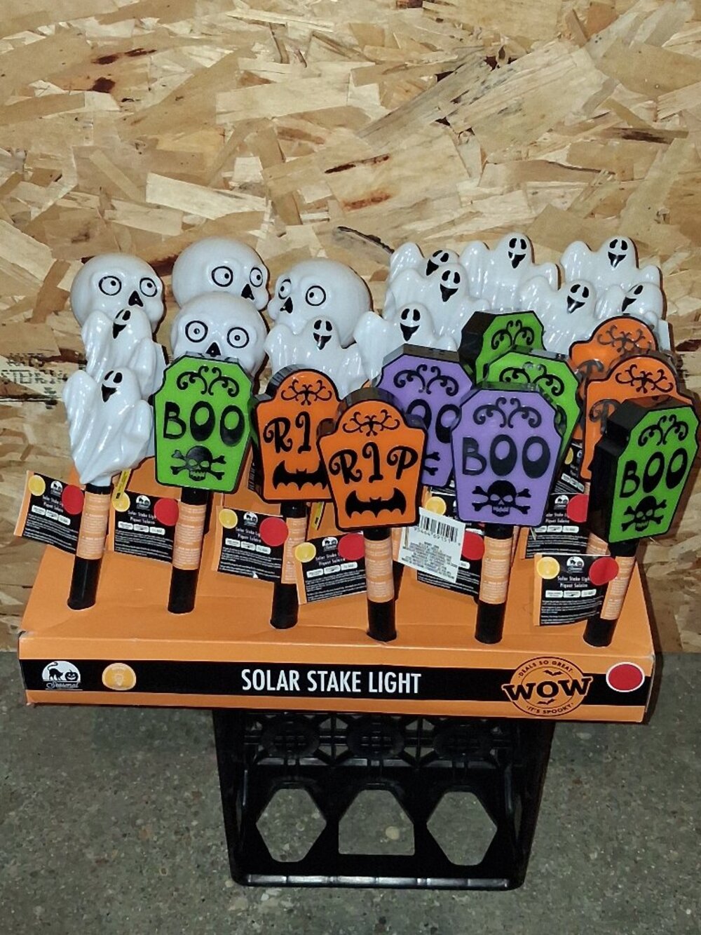 Halloween Solar Stake Lights Bulk Lot
